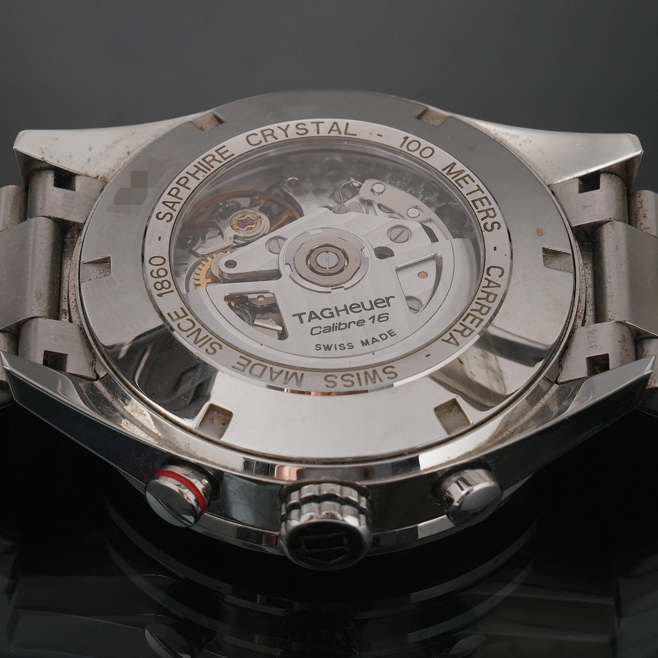 TAG HEUER(USED)태그호이어 까레라 칼리버 16 데이데이트 크로노 CV2A1R